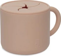Jollein Snack Cup Siliconen - Pale Pink