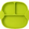 Handig Siliconen Bordje Met Vakjes En Zuignap | Kinderservies |Babybordje | Kinderbordje | Kleur Groen | BPA En PVC Vrij Bord -BIBS Shop 1200x1121 3
