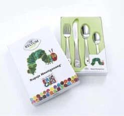 Lucardi Rupsje Nooitgenoeg Bestekset - 4-delig