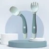 Merkloos Siliconen Lepel Voor Baby Gebruiksvoorwerpen Set Extra Voedsel Peuter Leren Eten Training Buigbare Zachte Vork Zuigeling Kinderen Servies Vaatwasser Bestendig 2 Merkloos Siliconen Lepel Voor Baby Gebruiksvoorwerpen Set Extra Voedsel Peuter Leren Eten Training Buigbare Zachte Vork Zuigeling Kinderen Servies Vaatwasser Bestendig -BIBS Shop 1200x1125