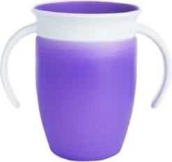 Munchkin Miracle 360 Trainer Cup/oefenbeker Paars -BIBS Shop 1200x1126