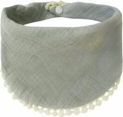 MINIIYOU - 6 Stuks - Hydrofiele Bandana Slabbetjes Meisje Franjes - Roze Geel - Beige -BIBS Shop 1200x1138