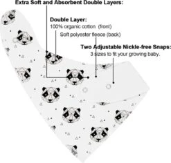 6 Stuks Bandana Slabbetjes Met Fleece Laag - Bruin Geel Grijs -BIBS Shop 1200x1146 3