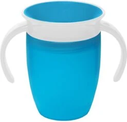 Munchkin Miracle 360 Trainer Cup/oefenbeker Blauw 34 Munchkin Miracle 360 Trainer Cup/oefenbeker Blauw -BIBS Shop 1200x1154