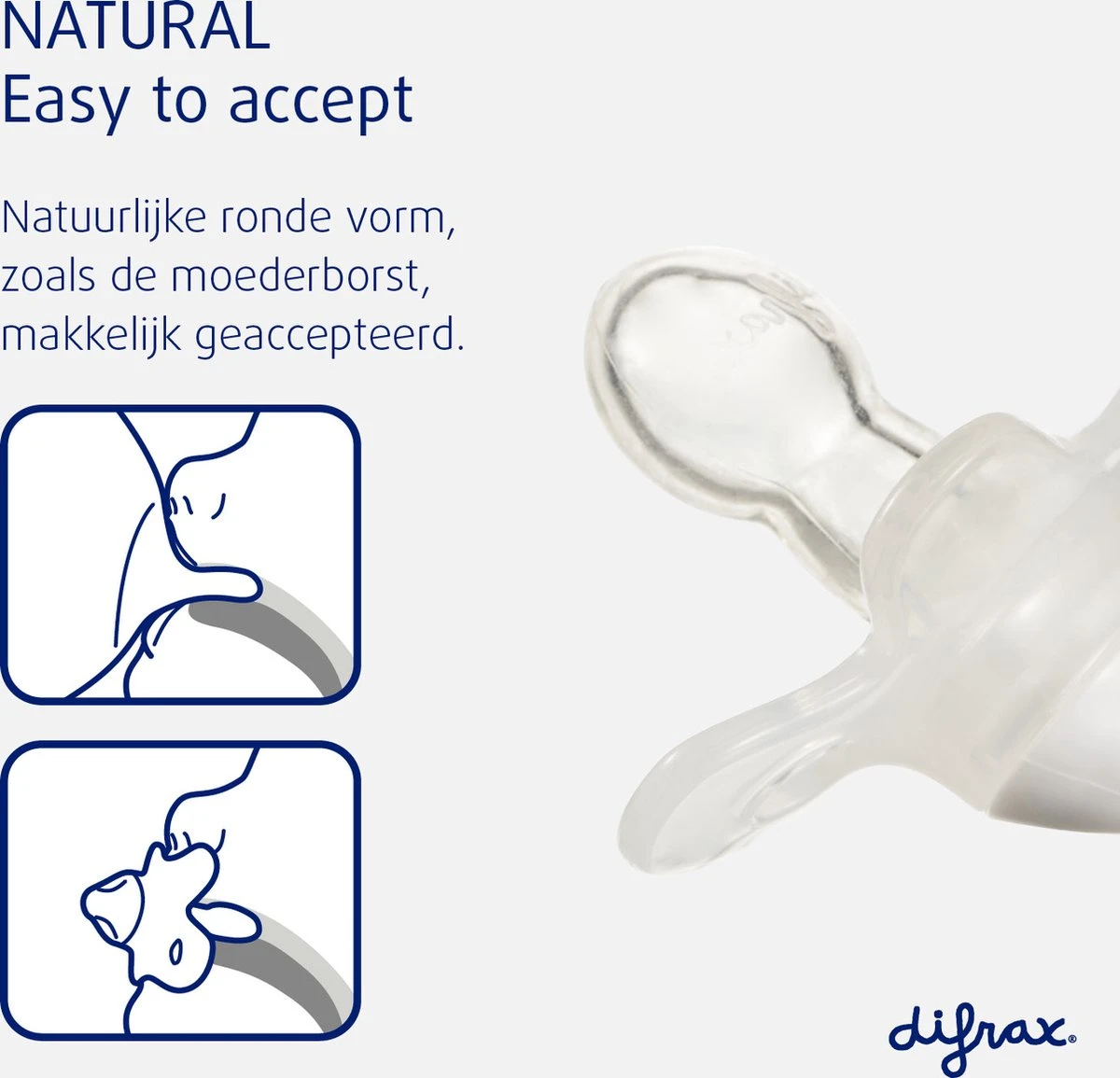 Difrax Fopspeen 20+ Maanden Natural Speen - Woezel En Pip - 2 Stuks 4 Difrax Fopspeen 20+ Maanden Natural Speen - Woezel En Pip - 2 Stuks - Afbeelding 2