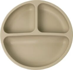 JU&MP Kinderbord - Baby - Kinderservies - Baby Servies - Onbreekbaar - Grijs