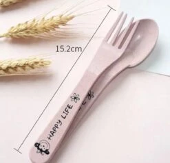 Babyloe - Baby - Beervorm - Roze - BPA Vrij - Bord 3-delig - Baby Servies -BIBS Shop 1200x1156 4