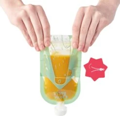 Badabulle 15 Stuks Herbruikbare Knijpzakjes B004500 -BIBS Shop 1200x1161