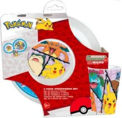 Pokémon Ontbijtset - Kunststof - BPA-VRIJ