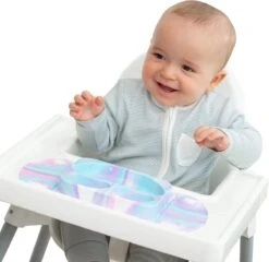 EasyTots EasyMat Mini - Baby Bord Met Zuignap - Kinder Bord - Placemat - BPA Vrij