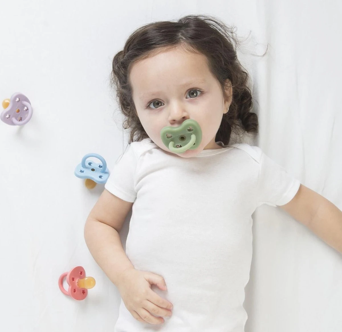 HEVEA Dental Speen 2 Stuks | 3-36 Maanden Orthodontisch | Gorgeous Grey + Nordic Sea Green 6 HEVEA Dental Speen 2 Stuks | 3-36 Maanden Orthodontisch | Gorgeous Grey + Nordic Sea Green - Afbeelding 4