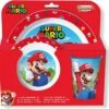 Nintendo Serviesset Super Mario Junior Rood/wit 3-delig 2 Nintendo Serviesset Super Mario Junior Rood/wit 3-delig -BIBS Shop 1200x1168