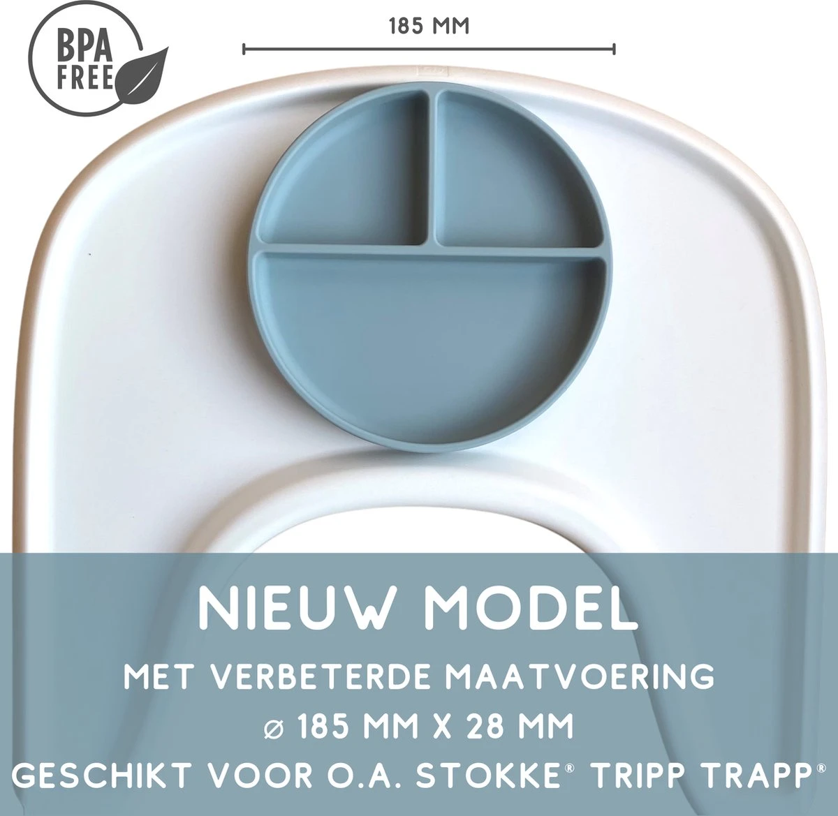 Kids Cultures | Baby Servies | Kinderbord En Kinderkom Met Zuignap Inclusief Lepels | Baby Bord | Blauw 10 Kids Cultures | Baby Servies | Kinderbord En Kinderkom Met Zuignap Inclusief Lepels | Baby Bord | Blauw - Afbeelding 8