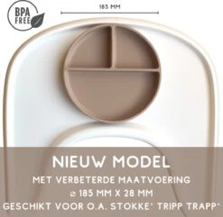 Kids Cultures | Baby Bord Met Zuignap Incl. Lepel | Kinderbord | Baby Bord | Kinderservies | Duo Taupe En Blauw 15 Kids Cultures | Baby Bord Met Zuignap Incl. Lepel | Kinderbord | Baby Bord | Kinderservies | Duo Taupe En Blauw -BIBS Shop 1200x1169 12