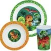 1x Kinder Ontbijt Set Jurassic World Dinosaurus 3-delig Van Kunststof -BIBS Shop 1200x1175 3