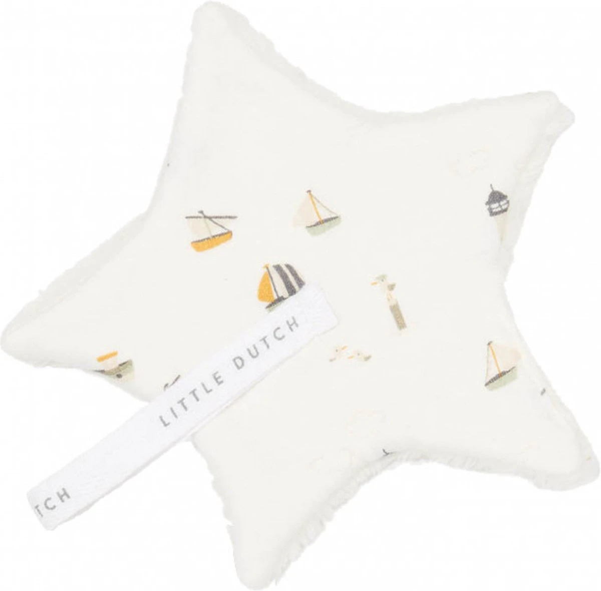 Little Dutch Sailors Bay Speendoekje White 3 Little Dutch Sailors Bay Speendoekje White