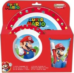 Nintendo Serviesset Super Mario Junior Rood/wit 3-delig -BIBS Shop 1200x1184 2