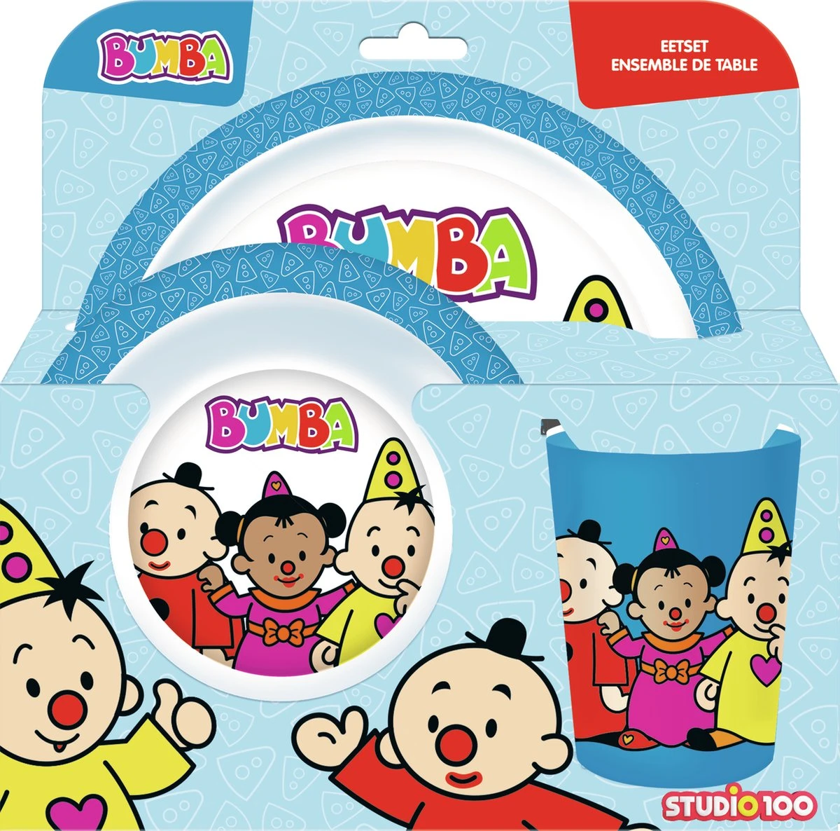 Bumba Kinderservies - Eetsetje - Kom / Bord / Beker 7 Bumba Kinderservies - Eetsetje - Kom / Bord / Beker - Afbeelding 5