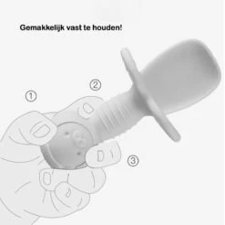 JU&MP Kinderbestek - Baby - 2 Baby Lepeltjes En Vorkjes - Baby Bestek - BPA-Vrij - Blauw Grijs 11 JU&MP Kinderbestek - Baby - 2 Baby Lepeltjes En Vorkjes - Baby Bestek - BPA-Vrij - Blauw Grijs -BIBS Shop 1200x1195 1