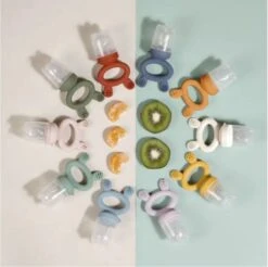 Haakaa Fruitspeen & Bijtring | Donker Blauw - Fresh Food Teether 2 In 1 | Eerste Hapjes | Vanaf 4 Maanden 14 Haakaa Fruitspeen & Bijtring | Donker Blauw - Fresh Food Teether 2 In 1 | Eerste Hapjes | Vanaf 4 Maanden -BIBS Shop 1200x1197