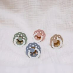 BiBS - Boheme Pacifier Glow In The Dark - Stage 1 Fopspeen - 2 Stuks - Blush Glow / Vanilla Glow -BIBS Shop 1200x1198 10