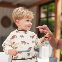 Jollein Slab Waterproof Met Mouw - Savannah -BIBS Shop 1200x1200 265