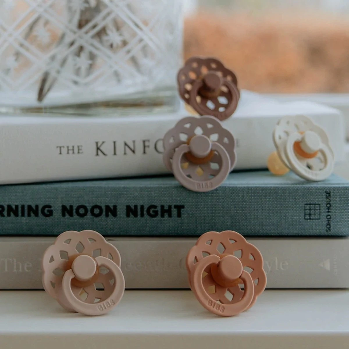 Bibs Fopspeen - Maat 2 6-18 Maanden - Boheme Peach 4 Bibs Fopspeen - Maat 2 6-18 Maanden - Boheme Peach - Afbeelding 2