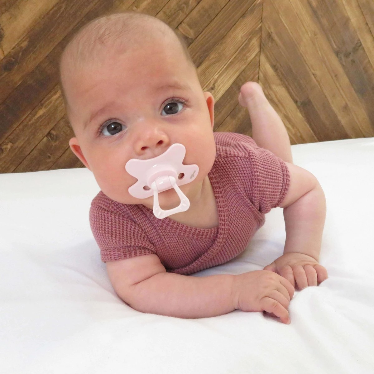 Difrax Fopspeen 6+ Maanden Natural Speen - Roze/Blossom - 2 Stuks 7 Difrax Fopspeen 6+ Maanden Natural Speen - Roze/Blossom - 2 Stuks - Afbeelding 5