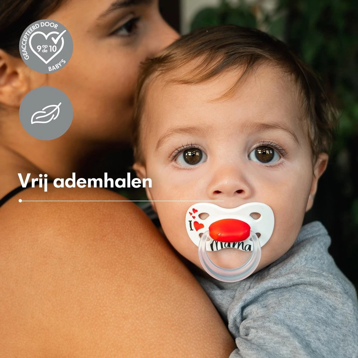 Medela Baby Fopspeen Original Hoge Acceptatie Orthdontisch Ergonomische Vorm -Signature Love Mama - 18+ Maanden - 2 Stuks 9 Medela Baby Fopspeen Original Hoge Acceptatie Orthdontisch Ergonomische Vorm -Signature Love Mama - 18+ Maanden - 2 Stuks - Afbeelding 7