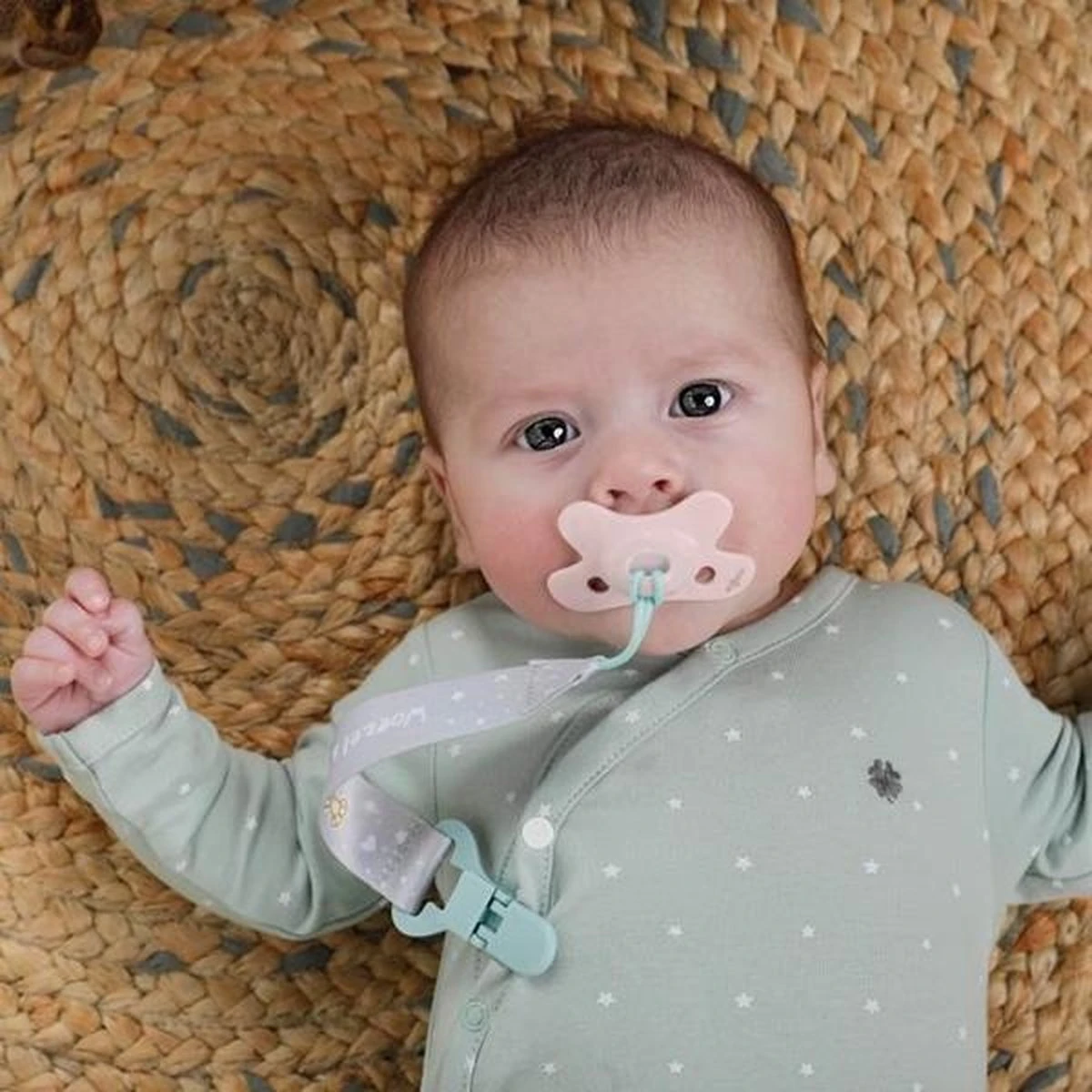 Fopspeen Difrax Newborn Natural Pure | Blossom Roze 10 Fopspeen Difrax Newborn Natural Pure | Blossom Roze - Afbeelding 8