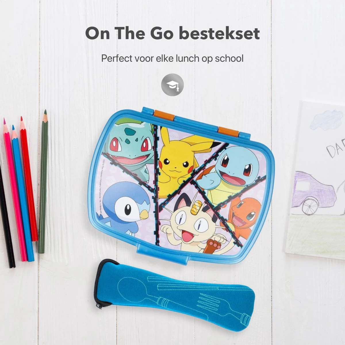 Damster Kinderbestek - Reisbestek - Incl. Herbruikbare Rietjes - School - Zilver 8 Damster Kinderbestek - Reisbestek - Incl. Herbruikbare Rietjes - School - Zilver - Afbeelding 6