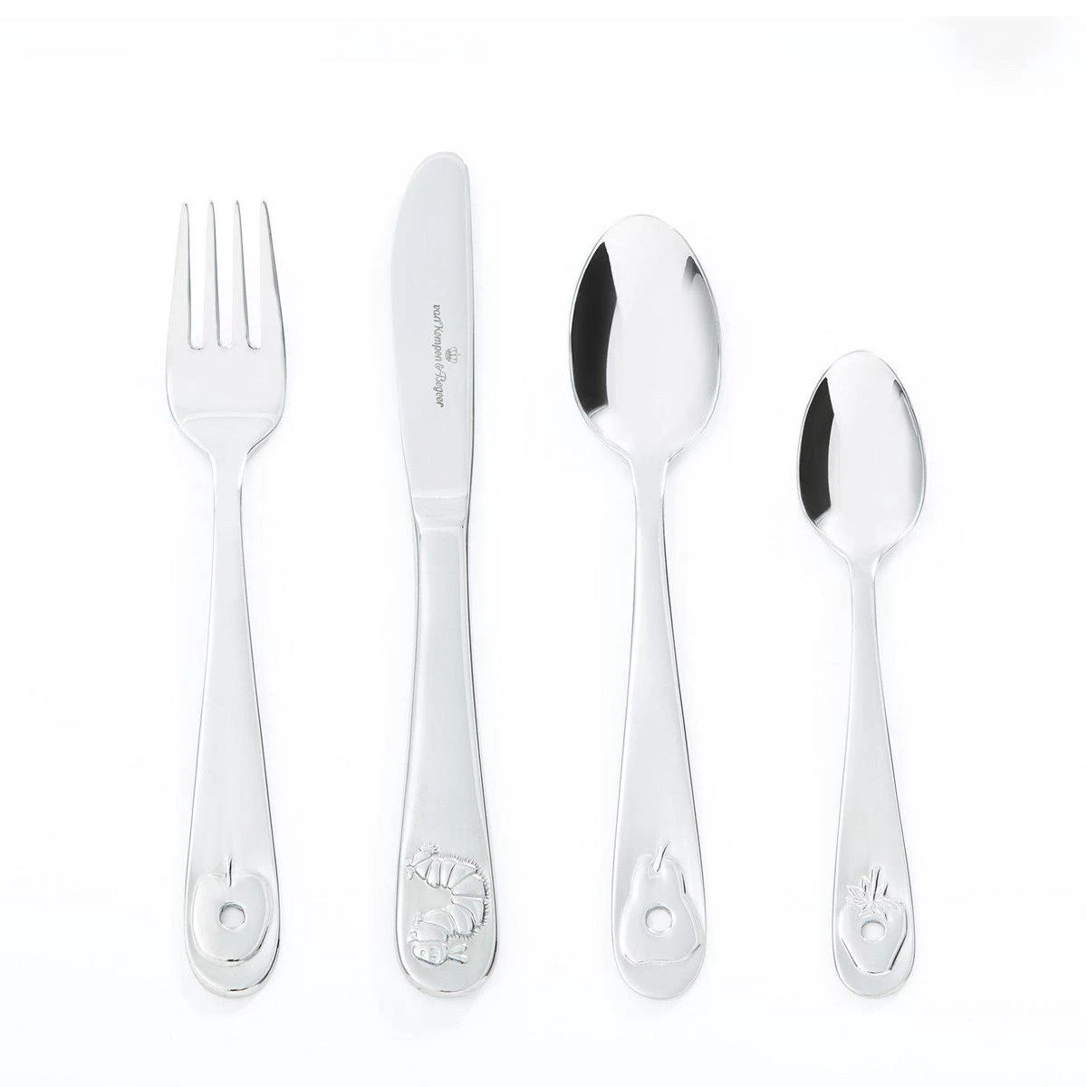 Lucardi Rupsje Nooitgenoeg Bestekset - 4-delig 6 Lucardi Rupsje Nooitgenoeg Bestekset - 4-delig - Afbeelding 4