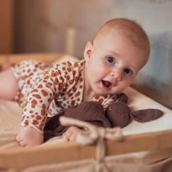 Jollein Speendoekje Bunny Ears - Chestnut -BIBS Shop 1200x1200 524