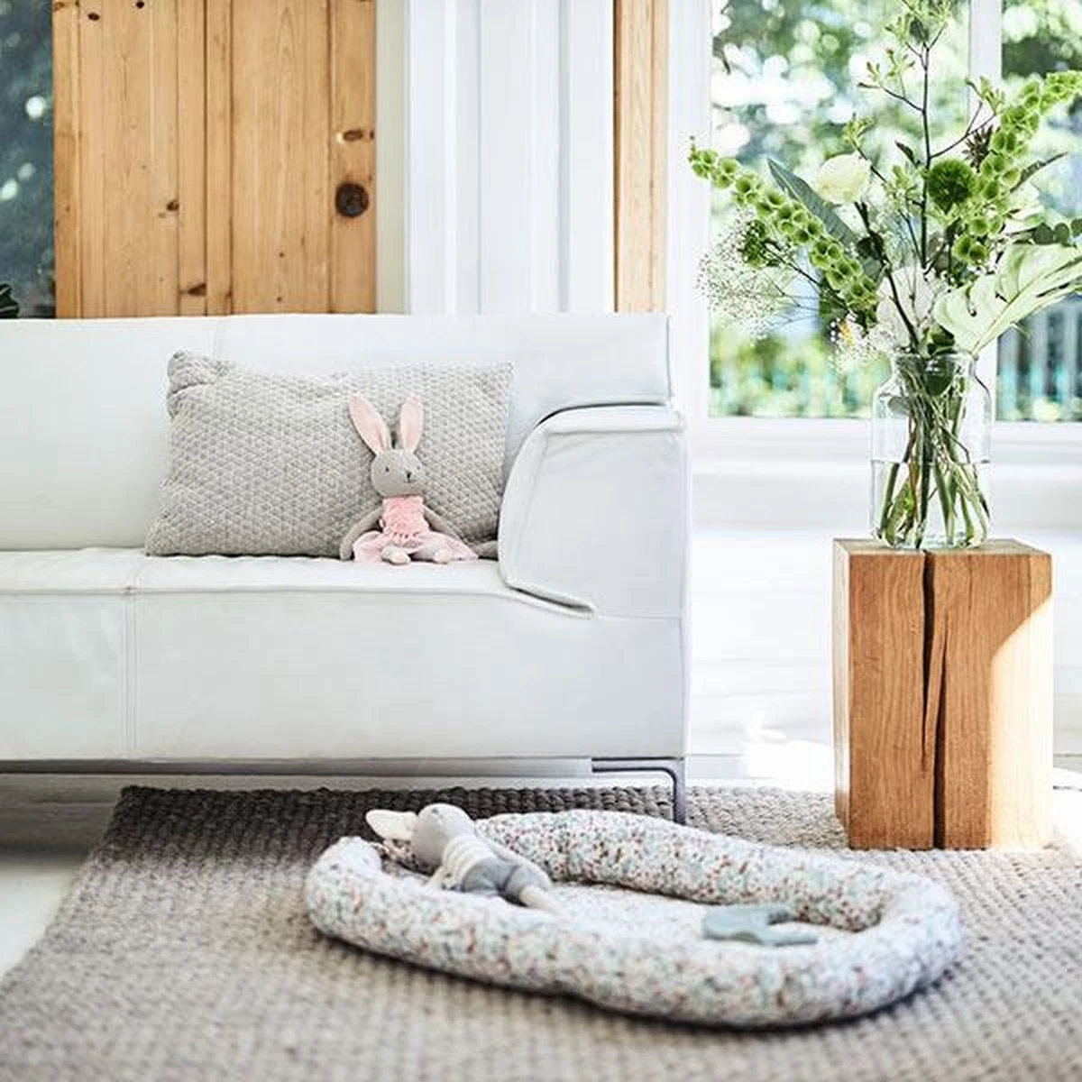 Jollein Speendoekje Moon - Ash Green 10 Jollein Speendoekje Moon - Ash Green - Afbeelding 8