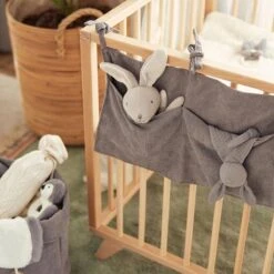 Jollein Speendoekje Bunny Ears - Storm Grey -BIBS Shop 1200x1200 536