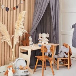 Jollein Speendoekje Bunny Ears - Storm Grey -BIBS Shop 1200x1200 537