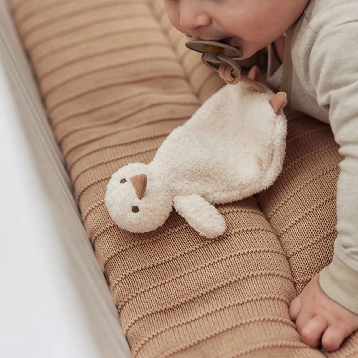 Jollein Speendoekje Spring Garden - Duck 3 Jollein Speendoekje Spring Garden - Duck