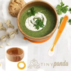 Tiny Panda - Kinderservies Bamboe - Kinder Eetset - Baby Kom - Baby Bordje - Baby Lepeltjes - Kinderbord - Baby Servies -BIBS Shop 1200x1200 580