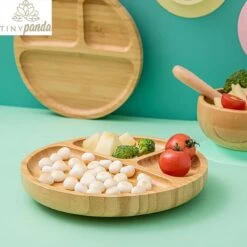 Tiny Panda - Kinderservies Bamboe - Kinder Eetset - Baby Kom - Baby Bordje - Baby Lepeltjes - Kinderbord - Baby Servies -BIBS Shop 1200x1200 582