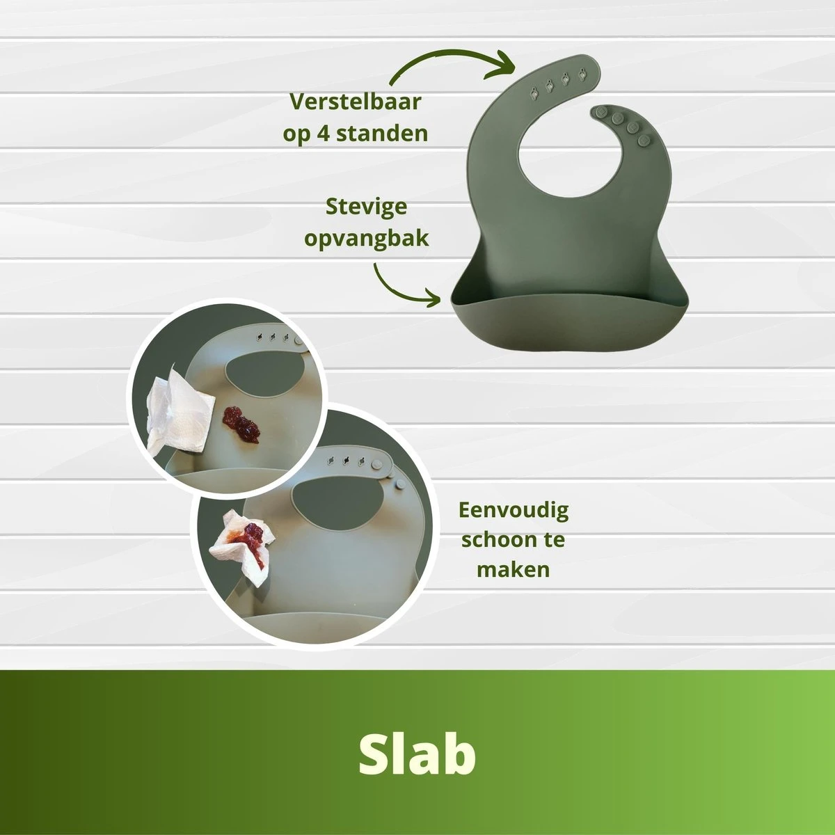 Ik Ben Zo Mooi Onbreekbaar Siliconen Kinderservies Met Zuignap Bordje Voor Baby En Kind - Servies Set Van 5 Stuks - Sage Groen 11 Ik Ben Zo Mooi Onbreekbaar Siliconen Kinderservies Met Zuignap Bordje Voor Baby En Kind - Servies Set Van 5 Stuks - Sage Groen - Afbeelding 9