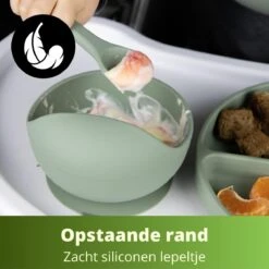 Ik Ben Zo Mooi Onbreekbaar Siliconen Kinderservies Met Zuignap Bordje Voor Baby En Kind - Servies Set Van 5 Stuks - Sage Groen 22 Ik Ben Zo Mooi Onbreekbaar Siliconen Kinderservies Met Zuignap Bordje Voor Baby En Kind - Servies Set Van 5 Stuks - Sage Groen -BIBS Shop 1200x1200 619