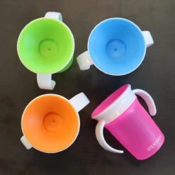 Deryan Luxe Quuby Drinkbeker 360 Trainer - Oefenbeker - Antilekbeker - Grijs -BIBS Shop 1200x1200 745