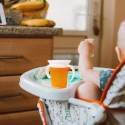 Deryan Luxe Quuby Drinkbeker 360 Trainer - Oefenbeker - Antilekbeker - Grijs -BIBS Shop 1200x1200 746