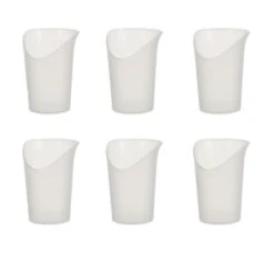 Difrax Oefen Drinkbeker - Transparant/Wit - 6 Stuks 11 Difrax Oefen Drinkbeker - Transparant/Wit - 6 Stuks -BIBS Shop 1200x1200 766