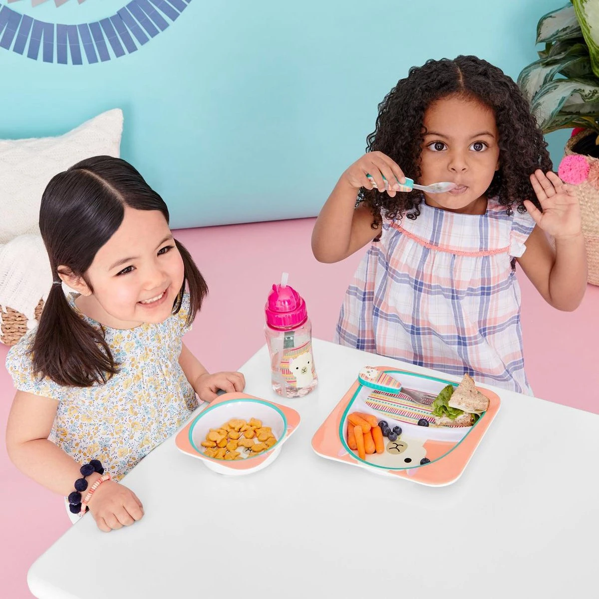 Skip Hop Zoo Drinkbeker - Met Rietje - 350 Ml - Llama 13 Skip Hop Zoo Drinkbeker - Met Rietje - 350 Ml - Llama - Afbeelding 11