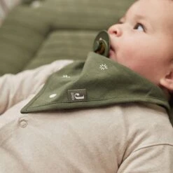 Jollein Slab Bandana Stargaze - Leaf Green - 2 Stuks -BIBS Shop 1200x1200 98