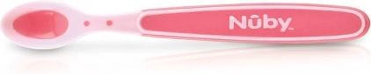 Nûby - Warmtegevoelige Lepels - 3 Stuks - Roze - 3m+ 3 Nûby - Warmtegevoelige Lepels - 3 Stuks - Roze - 3m+