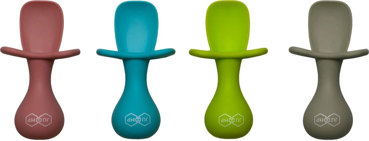 JU&MP Kinderbestek - Baby - Baby Lepeltjes - Baby Bestek - BPA-Vrij - 4 Stuks 3 JU&MP Kinderbestek - Baby - Baby Lepeltjes - Baby Bestek - BPA-Vrij - 4 Stuks