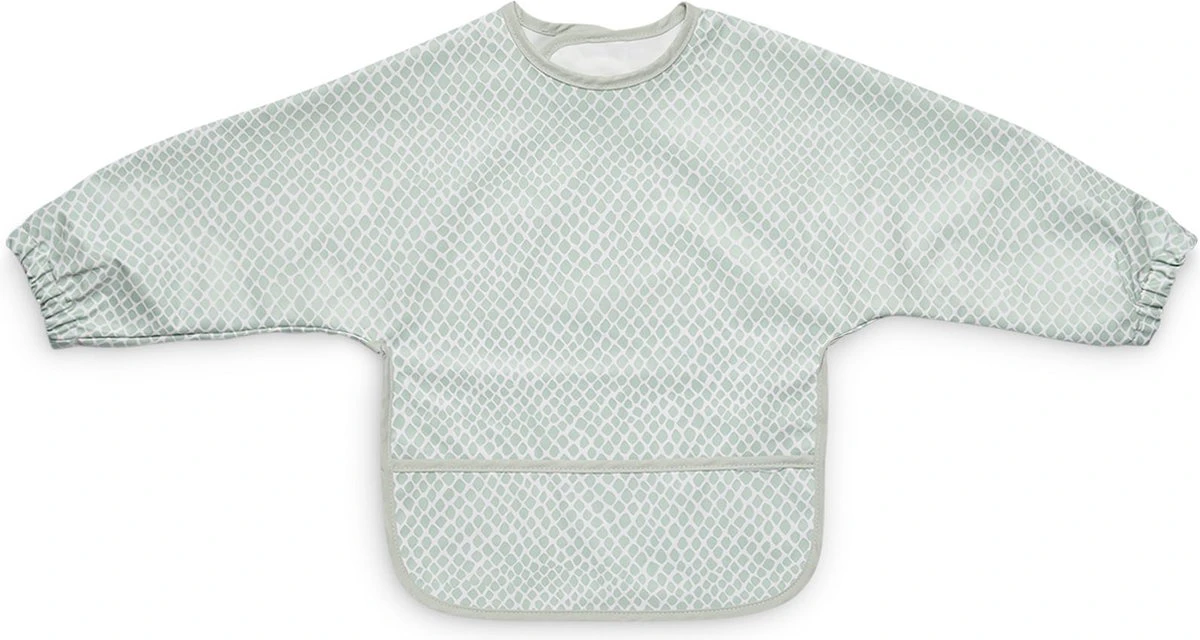 Jollein Slab Waterproof Met Mouw Snake - Soft Green 16 Jollein Slab Waterproof Met Mouw Snake - Soft Green - Afbeelding 14