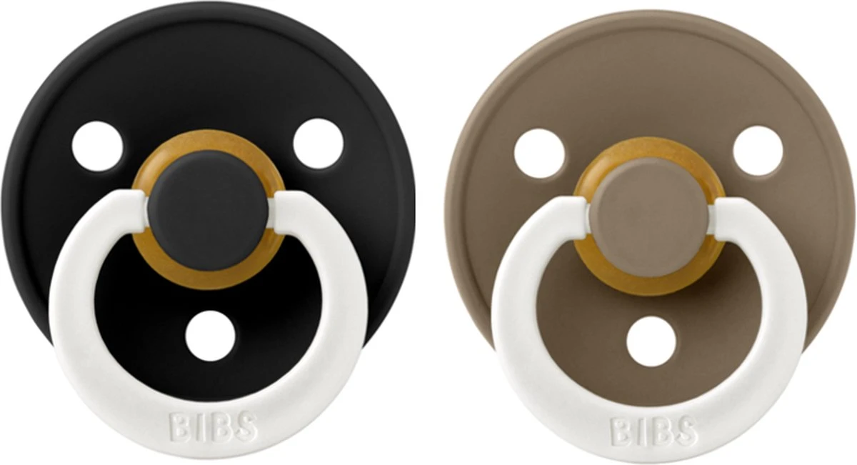 BIBS Fopspeen Maat 1 0-6 Maanden Glow Black & Glow Dark Oak - Natuurrubber Baby Speen 2 Stuks Glow In The Dark 3 BIBS Fopspeen Maat 1 0-6 Maanden Glow Black & Glow Dark Oak - Natuurrubber Baby Speen 2 Stuks Glow In The Dark